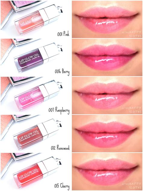 dior lip glow swataches|Dior Lip Glow shades.